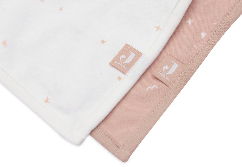Jollein Bib Bandana Twinkling Wild Rose (2pack) - Image 5